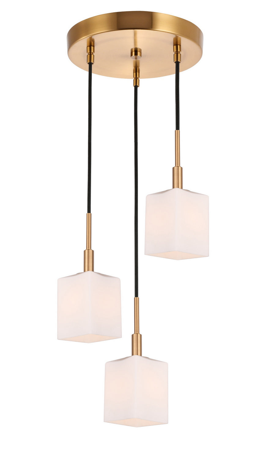 Woodbridge Langston 18424CBR-C80401 Pendant Light - Brass