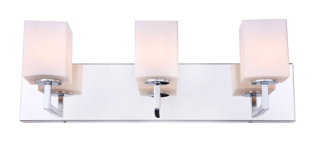 Woodbridge Candice 18653CHR-C80401 Bath Vanity Light 22 in. wide - Chrome