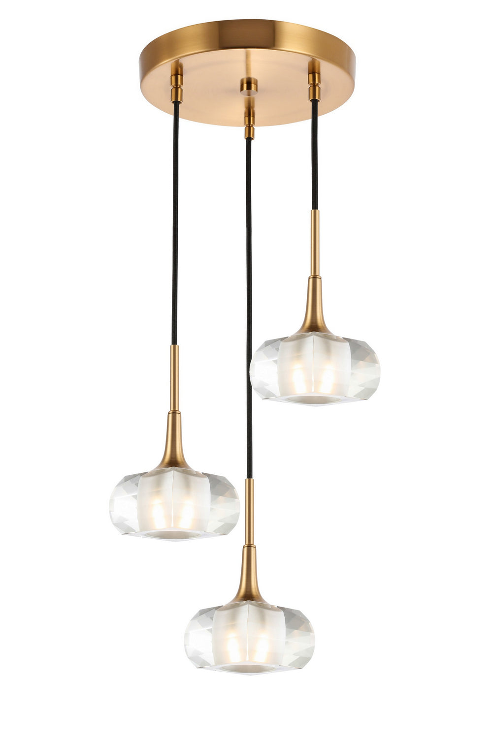 Woodbridge Christina 20424CBR-C00420 Pendant Light - Brass/ Brass
