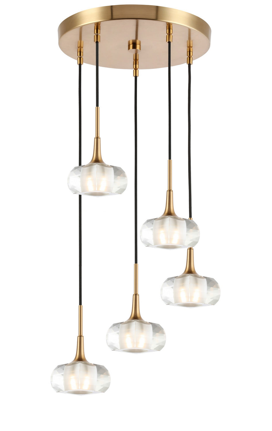 Woodbridge Christina 20425CBR-C00420 Pendant Light - Brass/ Brass