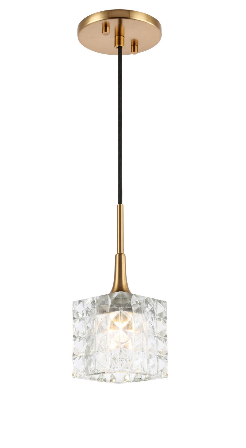 Woodbridge Bristol 20823CBR-C80410 Pendant Light - Brass