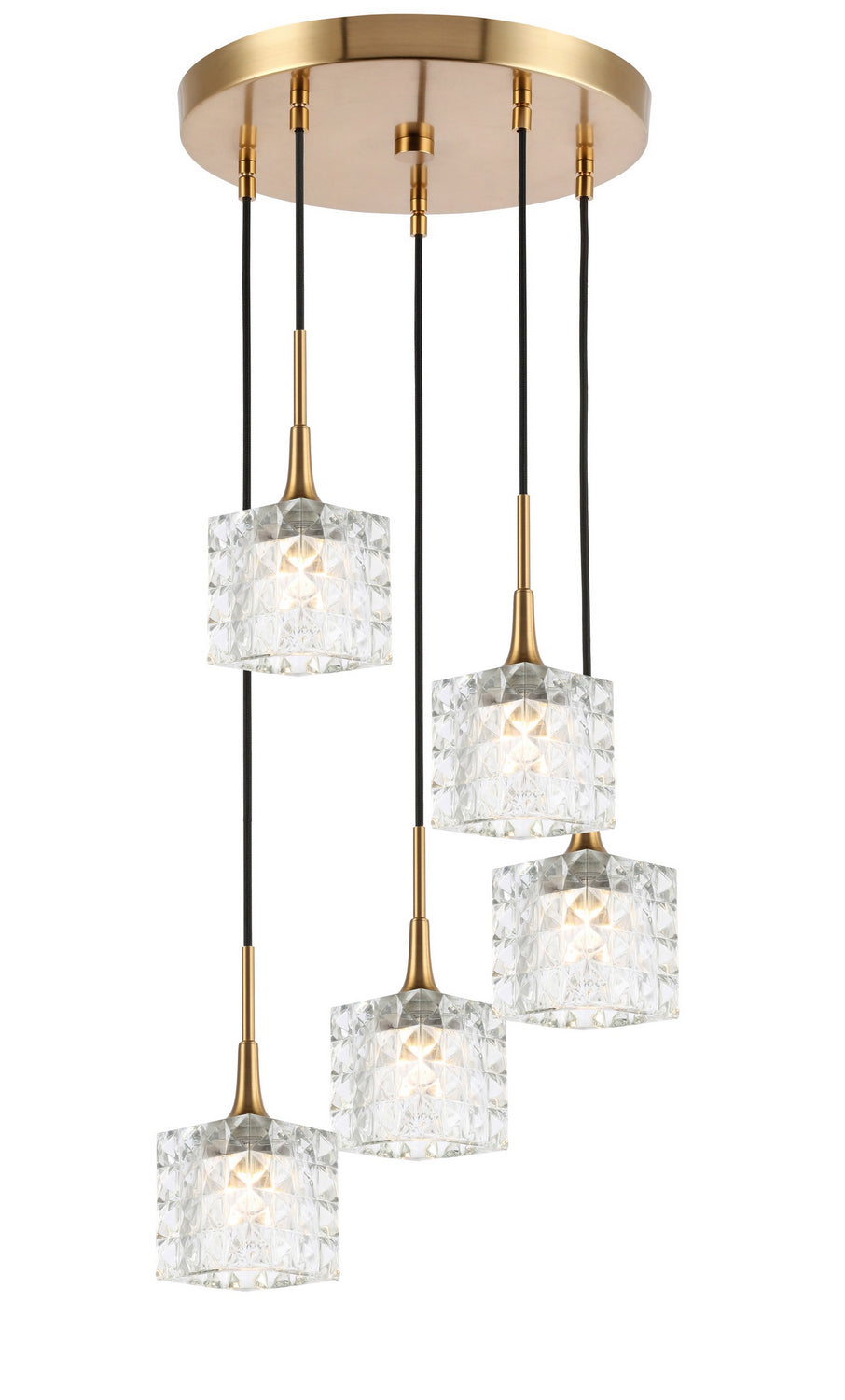 Woodbridge Bristol 20825CBR-C80410 Pendant Light - Brass
