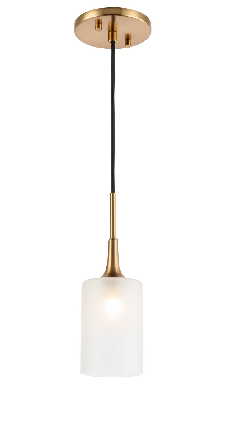Woodbridge Chelsea 20923CBR-C10455 Pendant Light - Brass