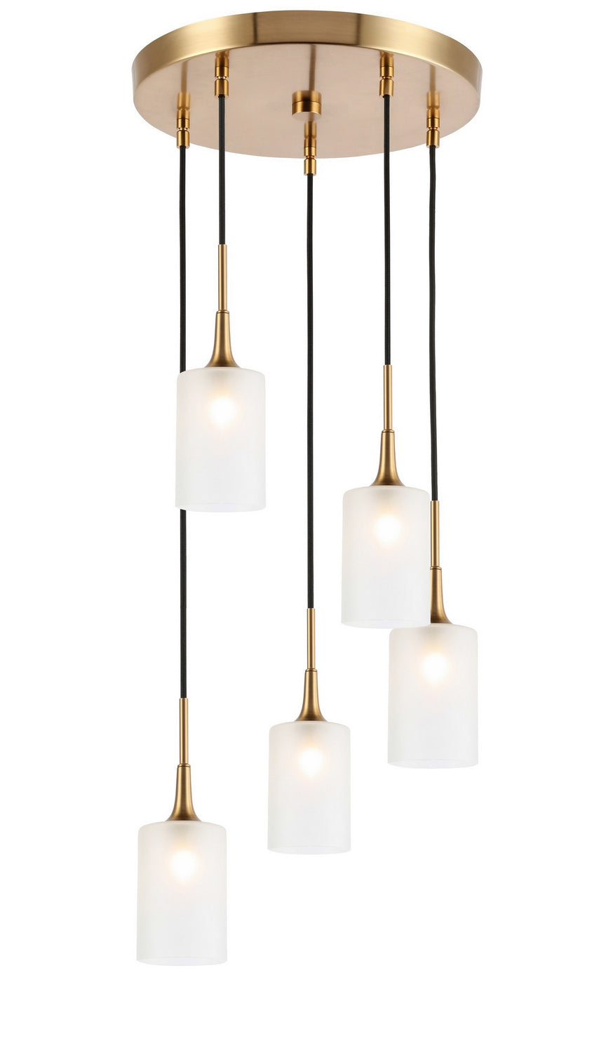 Woodbridge Chelsea 20925CBR-C10455 Pendant Light - Brass/ Brass