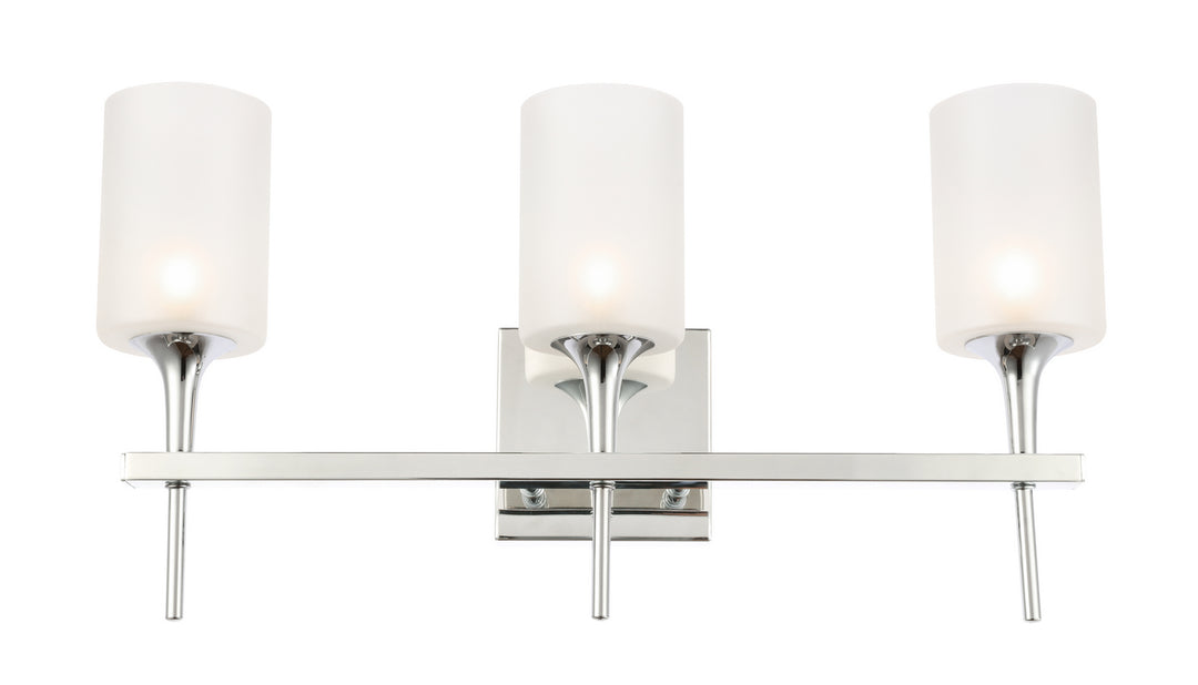 Woodbridge Chelsea 20953CHR-C10455 Bath Vanity Light 21 in. wide - Chrome