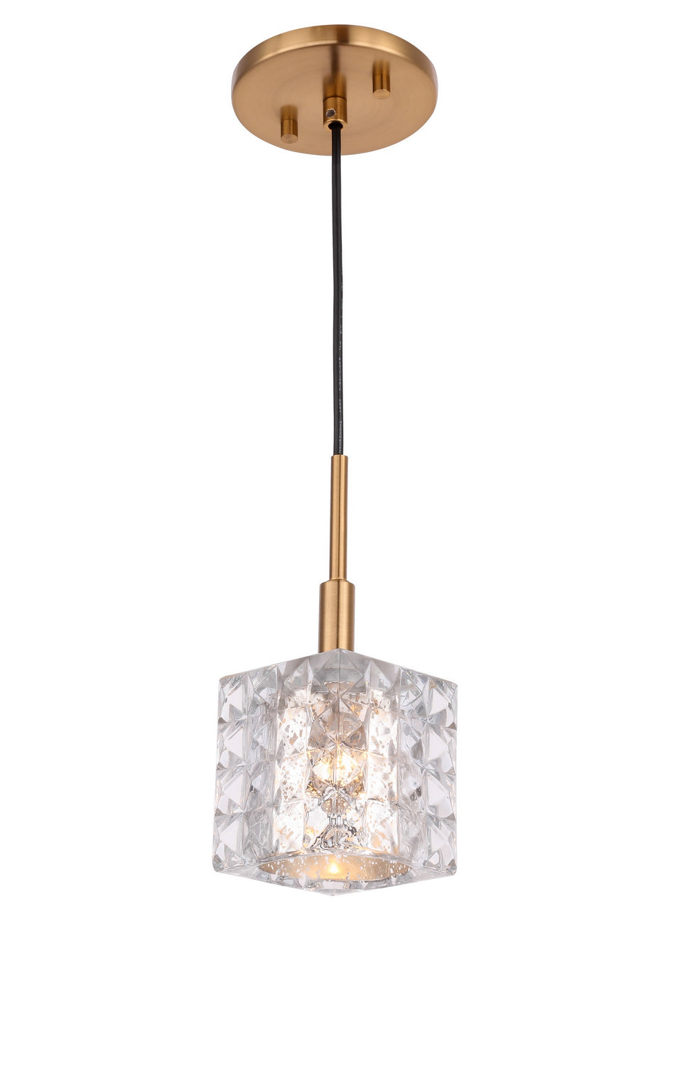Woodbridge Elise 21023CBR-C80414 Pendant Light - Brass
