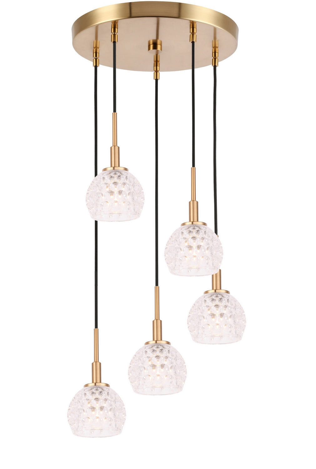 Woodbridge Elise 21025CBR-C00510 Pendant Light - Brass