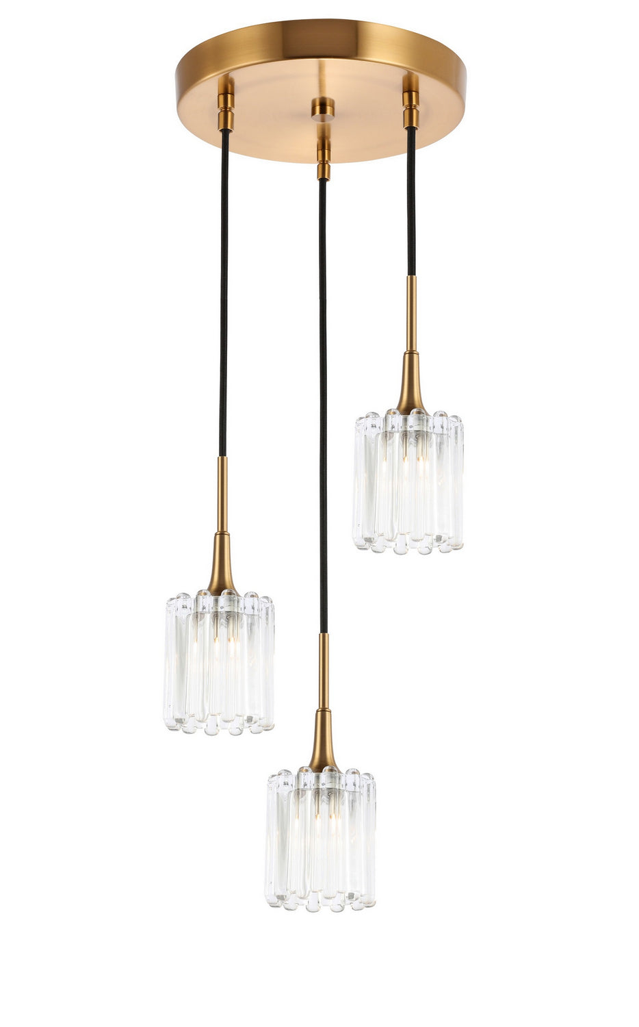 Woodbridge Regent Park 21124CBR-C10490 Pendant Light - Brass