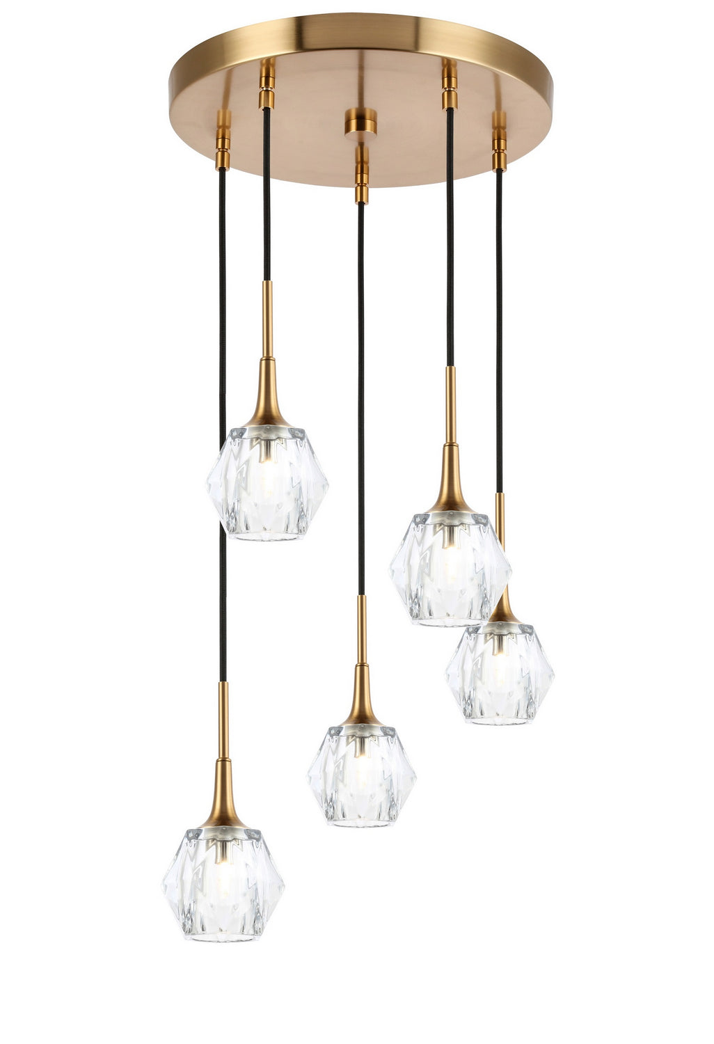 Woodbridge Regent Park 21125CBR-C30410 Pendant Light - Brass
