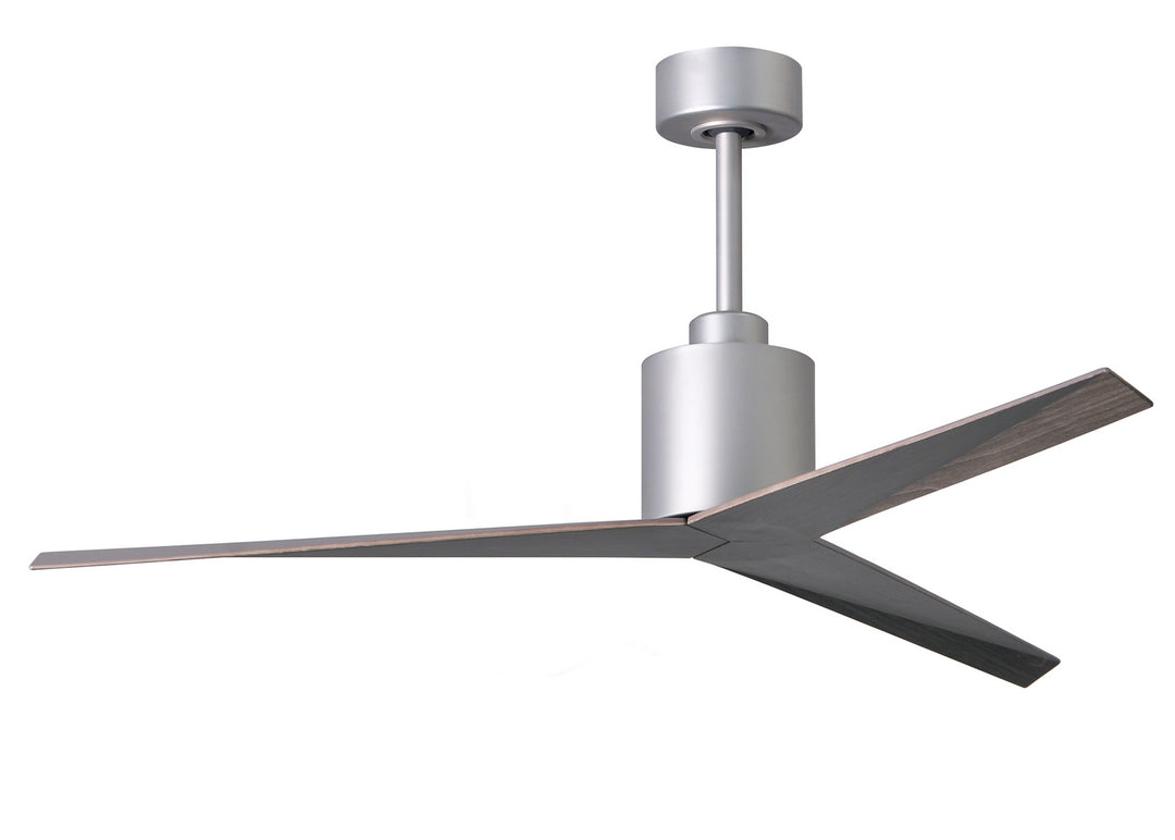 Matthews Fan Company Eliza EK-BN-OO Ceiling Fan 56 - Brushed Nickel, Old Oak Tone/