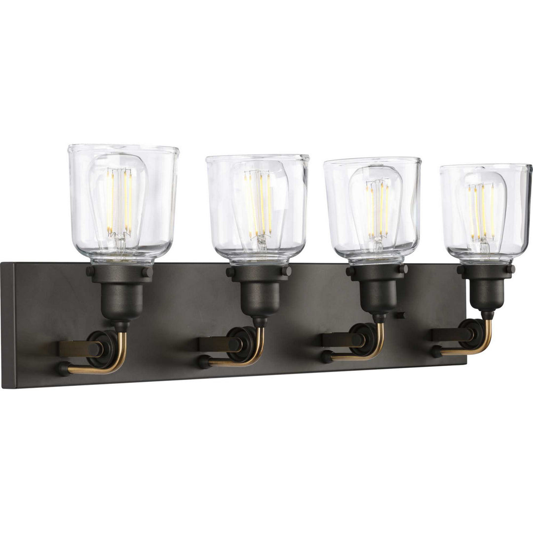 Progress Rushton P300229-143 Bath Vanity Light 32 in. wide - Graphite