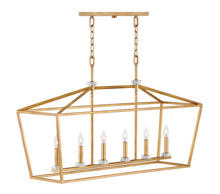 Hinkley Stinson 3539DA Pendant Light - Distressed Brass