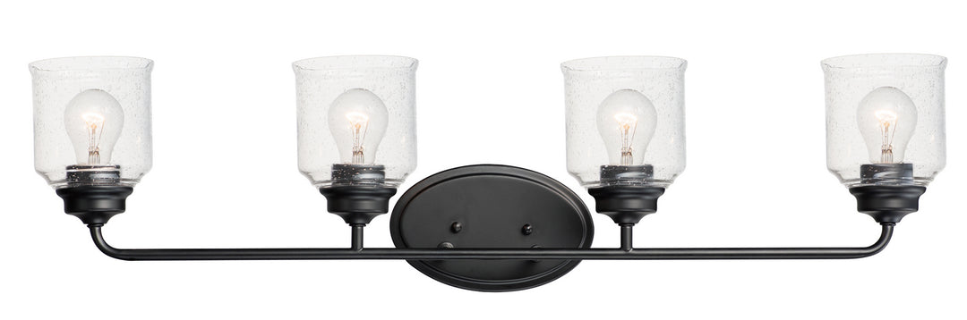 Maxim Acadia 12264CDBK Bath Vanity Light 35 in. wide - Black