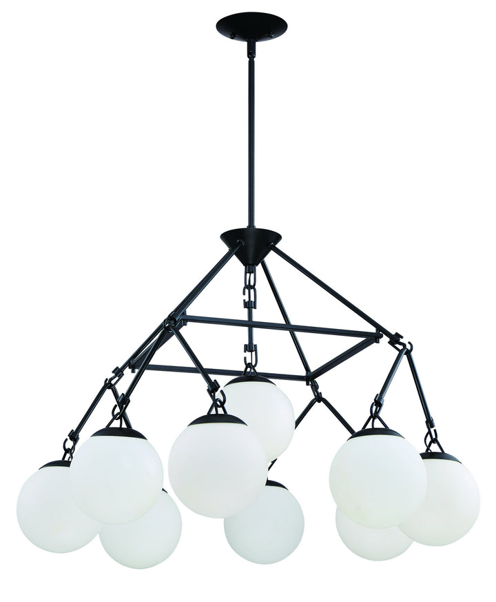 Craftmade Orion 50729-FB Chandelier Light - Flat Black