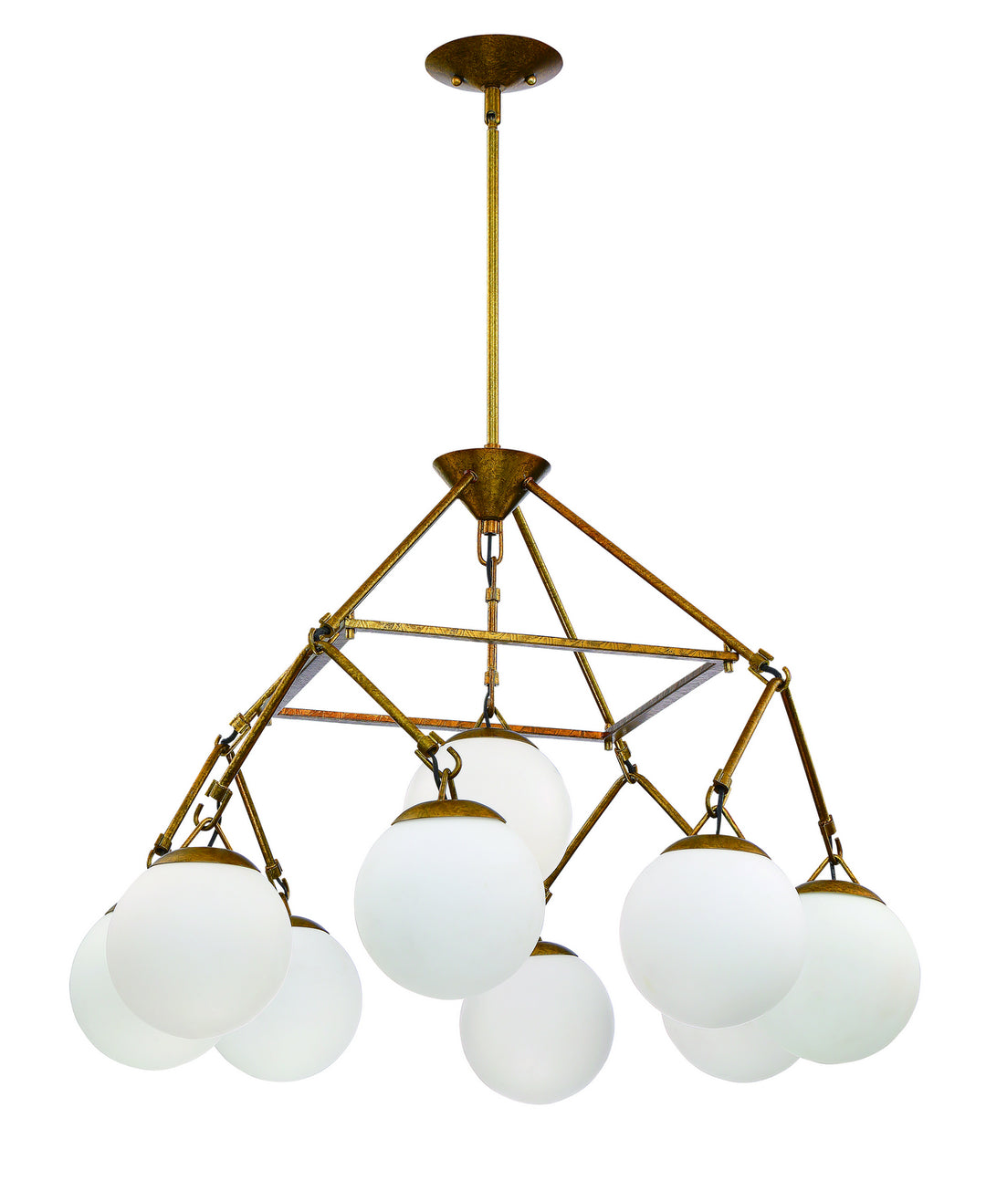 Craftmade Orion 50729-PAB Chandelier Light - Patina Aged Brass