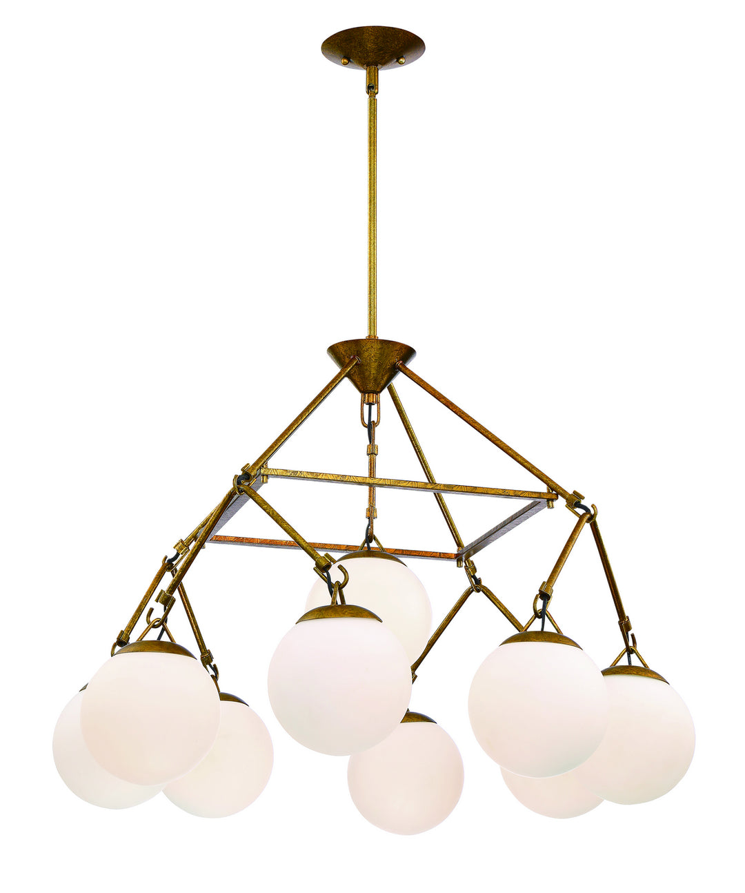 Craftmade Orion 50729-PAB Chandelier Light - Patina Aged Brass