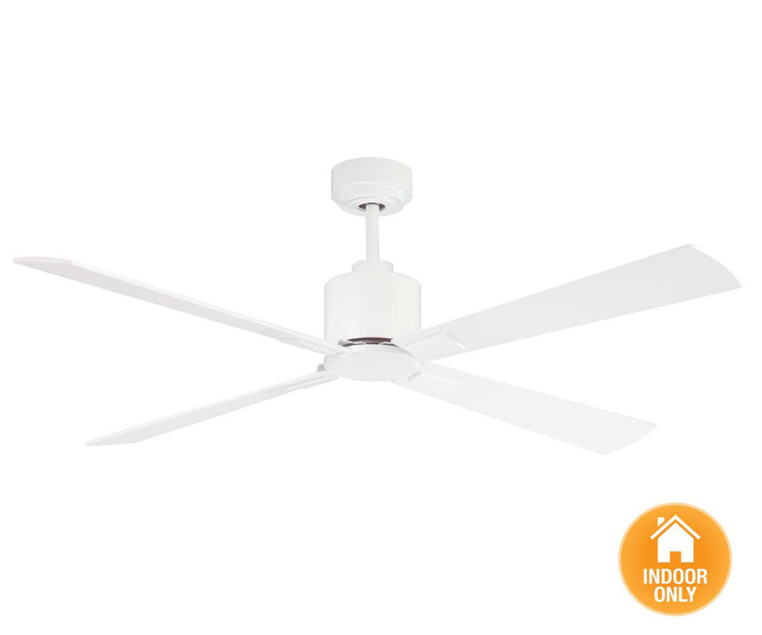 Beacon Climate 210521010 Ceiling Fan - White, White/