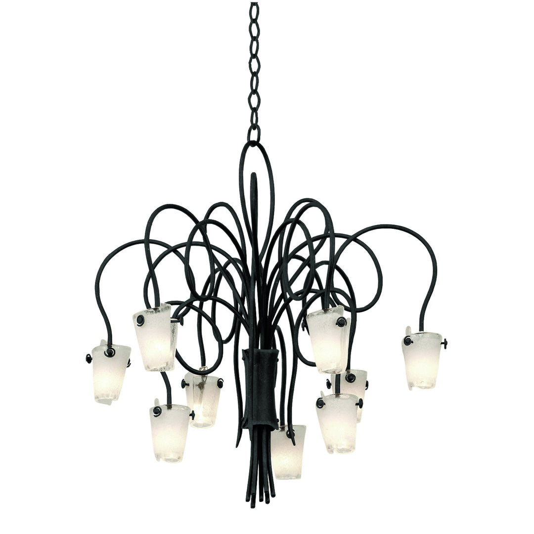 Kalco Tribecca 4309TO/FROST Chandelier Light - Tortoise Shell