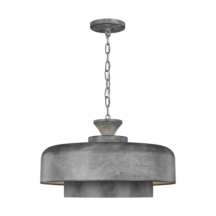 Visual Comfort Studio Haymarket EP1001WGV Pendant Light - Weathered Galvanized