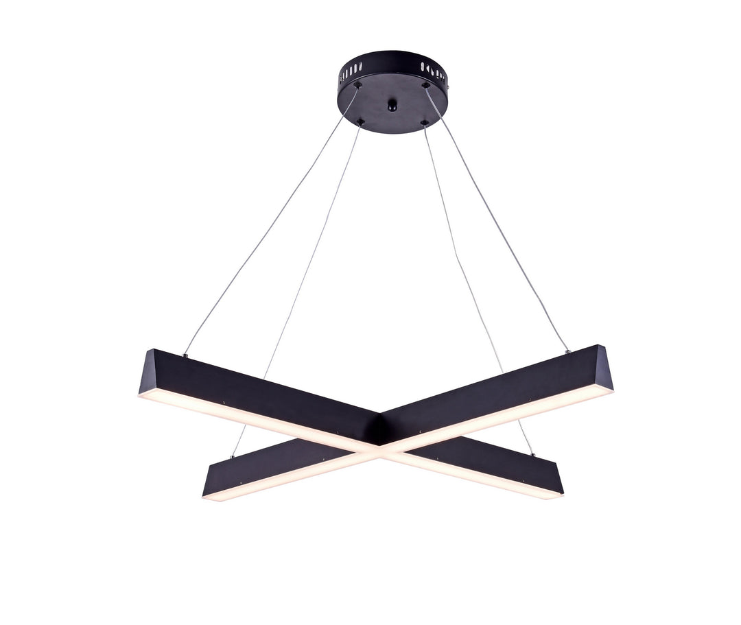Bethel International FT49C31B Chandelier Light - Black