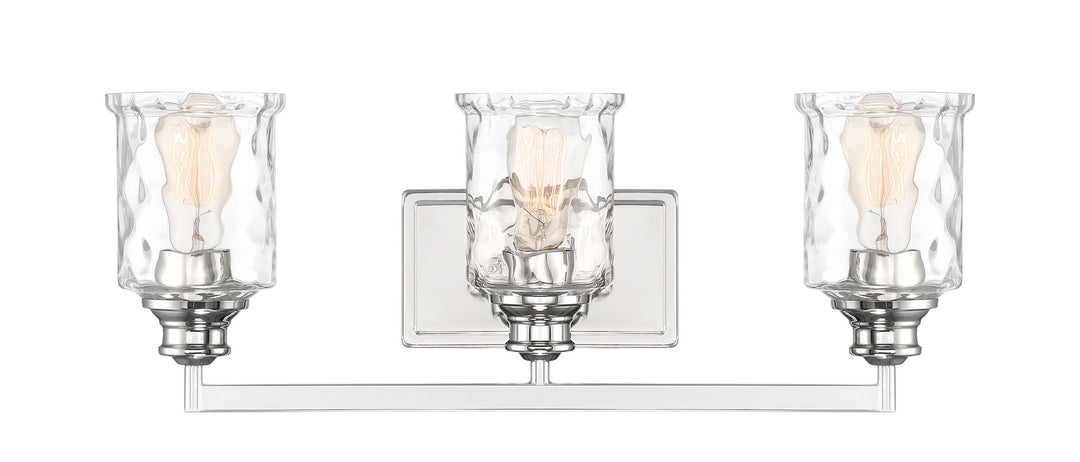 Designers Fountain Drake 96303-PN Bath Vanity Light 24 in. wide - Polished Nickel