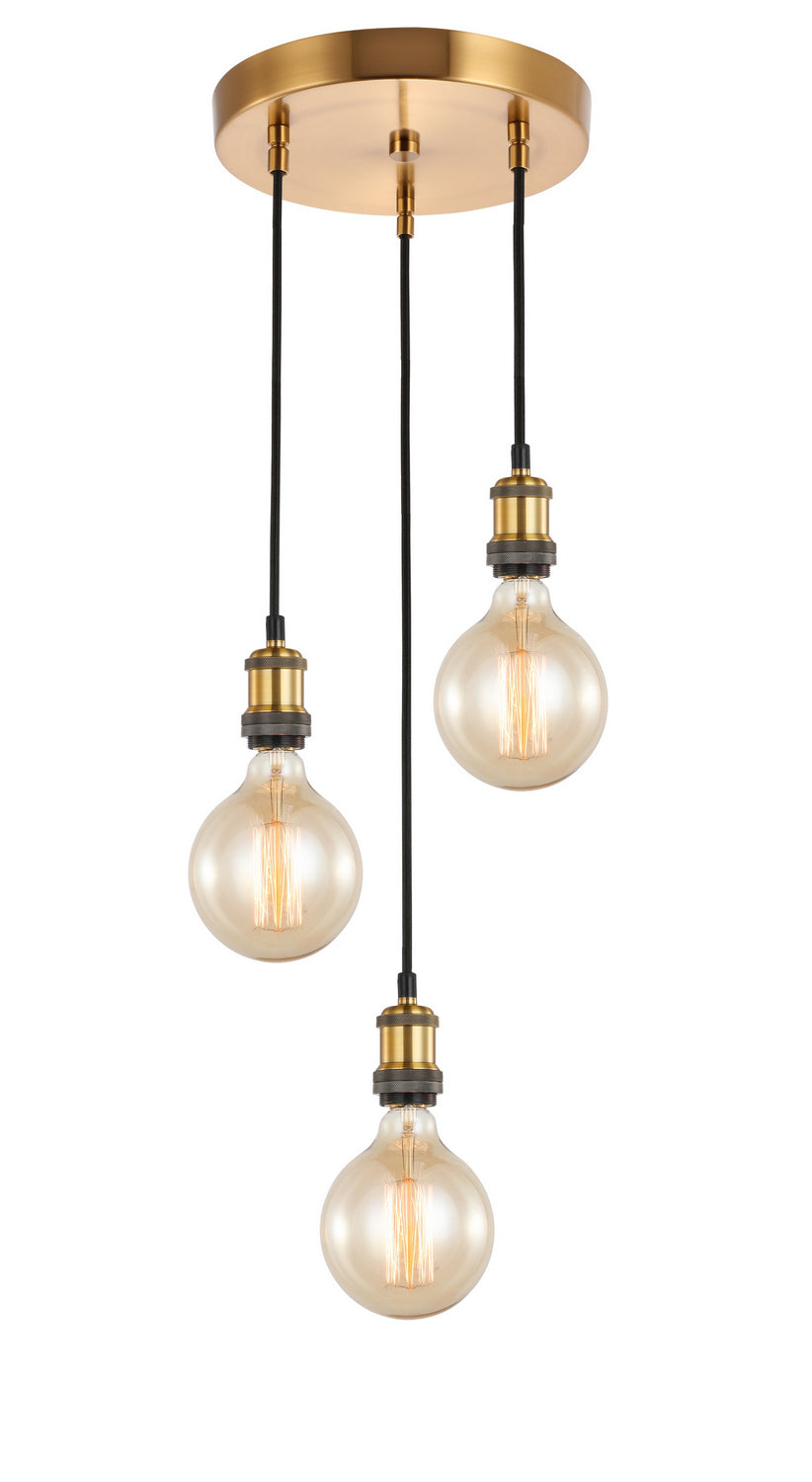 Woodbridge Fulton 18324CBR-G125 Pendant Light - Brass