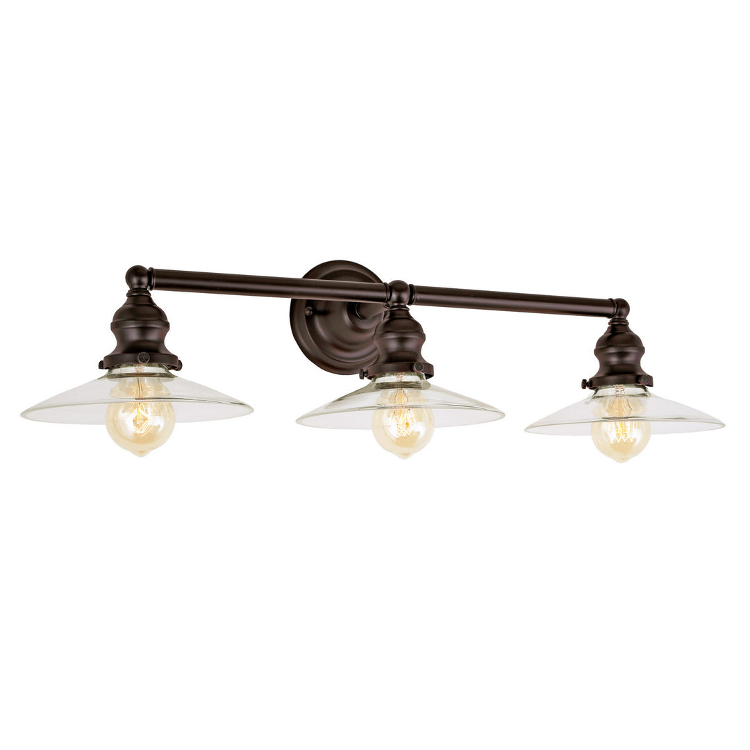 JVI Designs Union Square 1212-08 S1 Bath Vanity Light 28 in. wide - Oil Rubbed Bronze