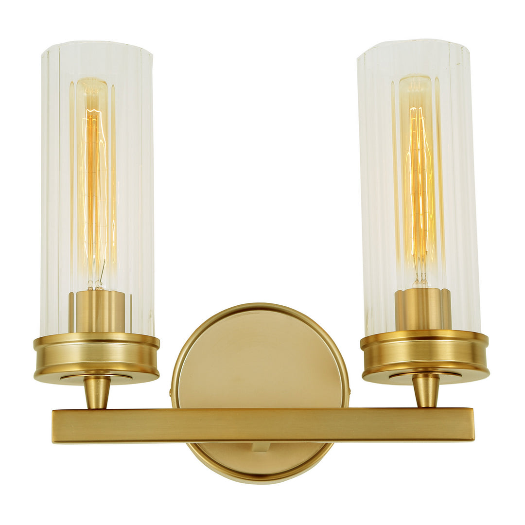 JVI Designs Hamilton 422-10 Bath Vanity Light 13 in. wide - Satin Brass