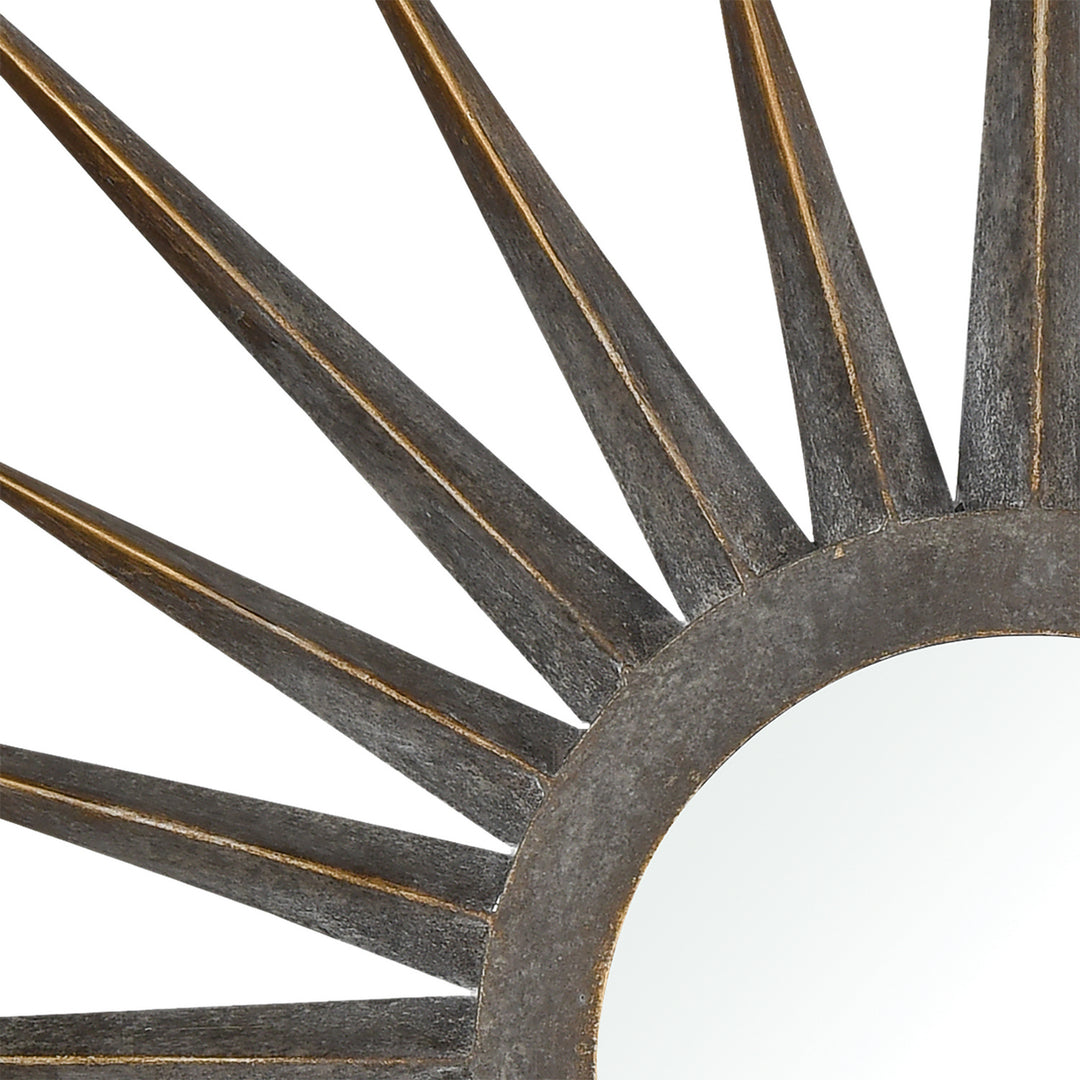 Elk Lighting 326-8755  Newtown Star Mirror Antique Gold