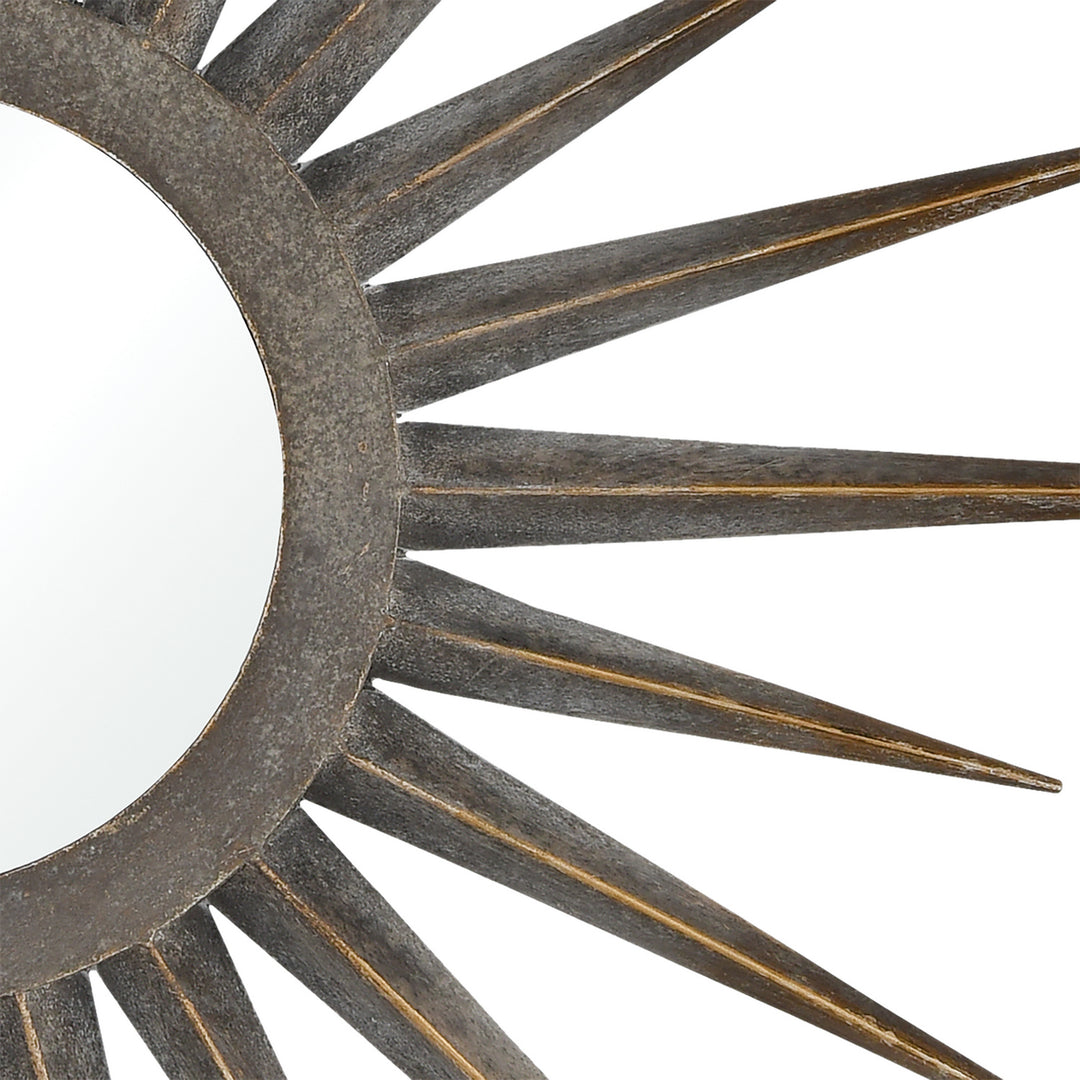 Elk Lighting 326-8755  Newtown Star Mirror Antique Gold