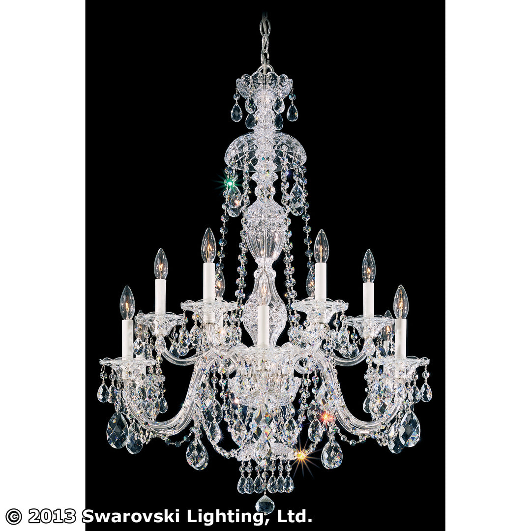 Schonbek Sterling 2997-40H Chandelier Light - Silver