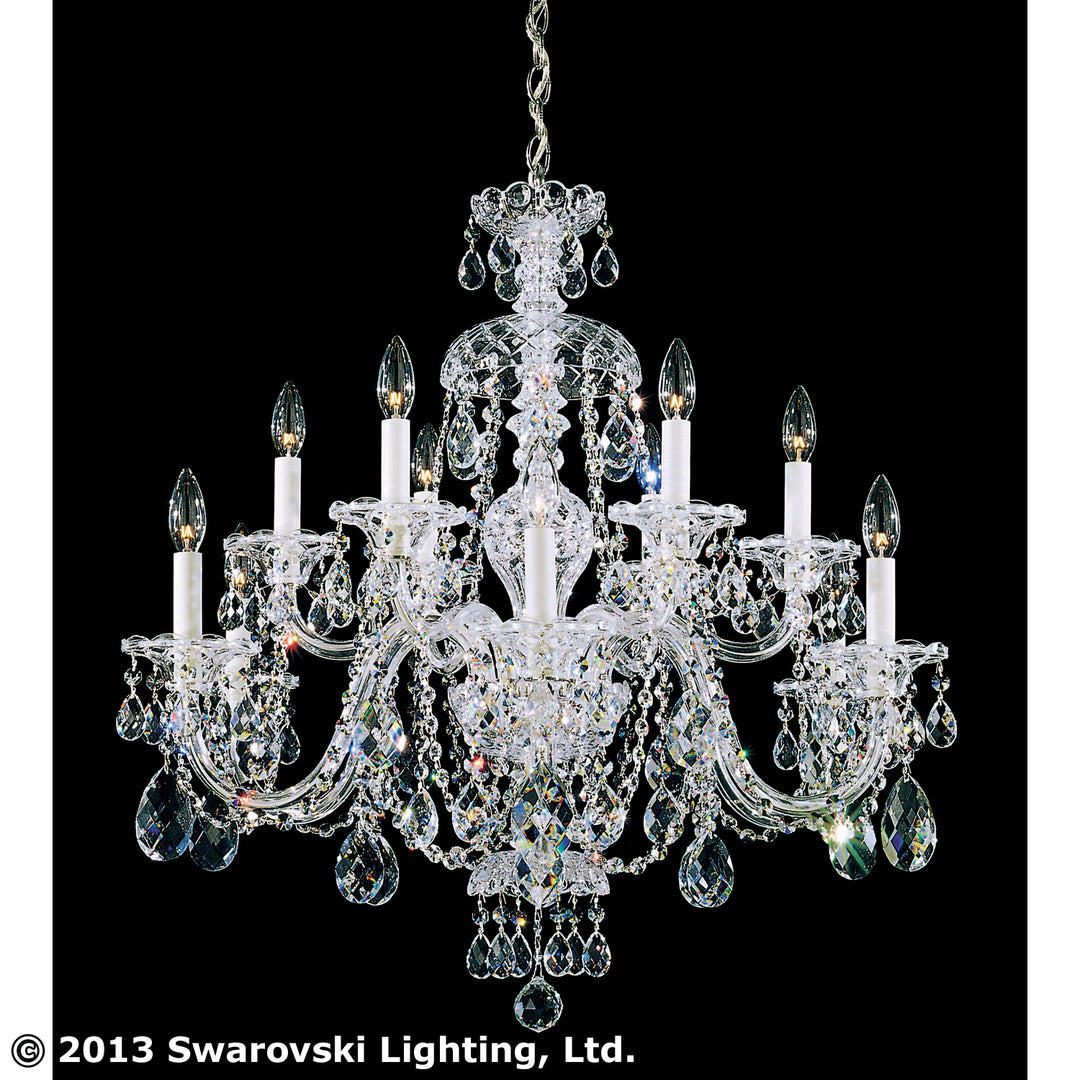 Schonbek Sterling 3601-40H Chandelier Light - Silver