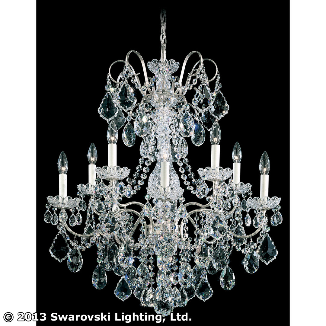 Schonbek New Orleans 3657-48H Chandelier Light - Antique Silver