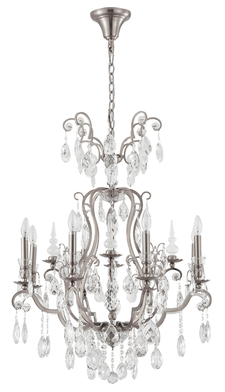 Bethel International BET65XL-PEW Chandelier Light - Pewter