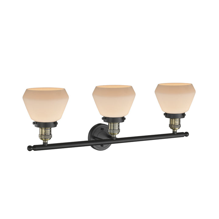 Innovations Franklin Restoration 205-BAB-G171 Bath Vanity Light 30 in. wide - Black Antique Brass