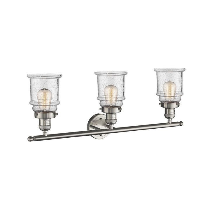 Innovations Franklin Restoration 205-SN-G184-LED Bath Vanity Light 30 in. wide - Brushed Satin Nickel