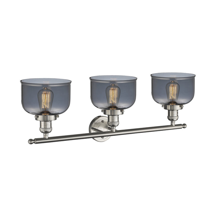 Innovations Franklin Restoration 205-SN-G73-LED Bath Vanity Light 32 in. wide - Brushed Satin Nickel