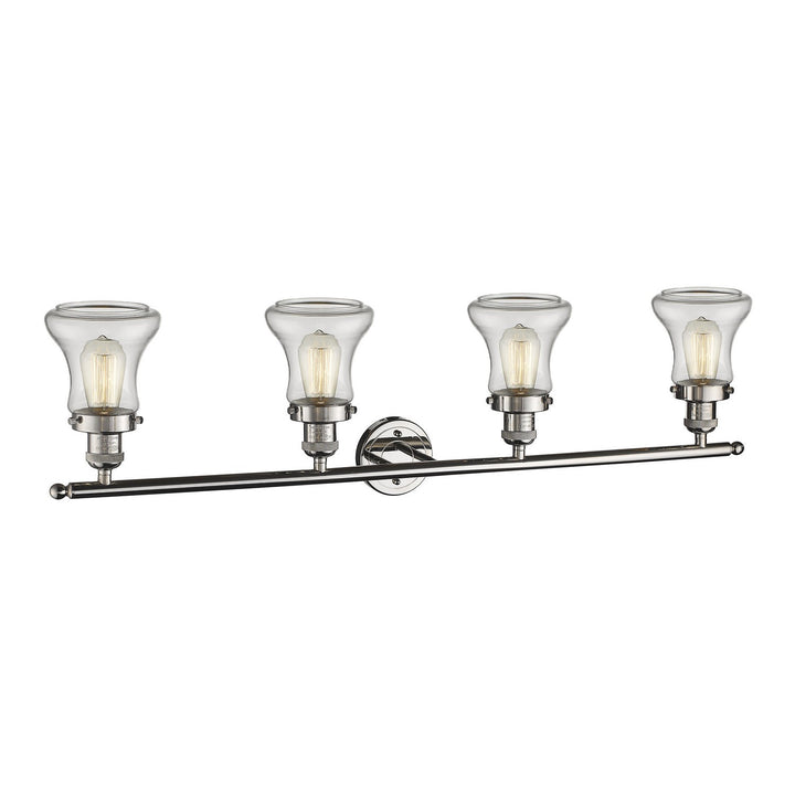 Innovations Franklin Restoration 215-PN-G192-LED Bath Vanity Light 43 in. wide - Polished Nickel
