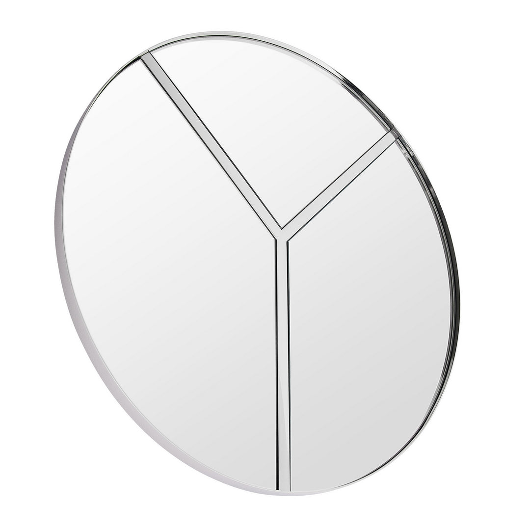 Varaluz Lighting 4DMI0106 Modern Lyra Mirror Polished Nickel