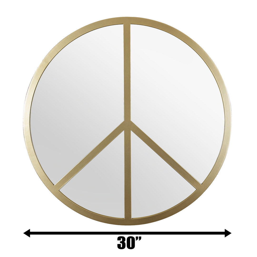 Varaluz Lighting 4DMI0118 Modern Paz Mirror Gold