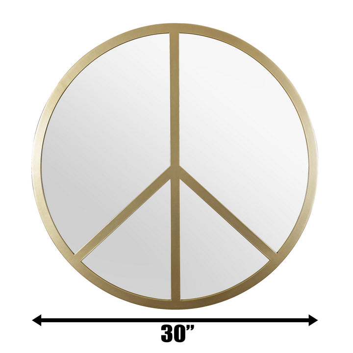 Varaluz Lighting 4DMI0118 Modern Paz Mirror Gold