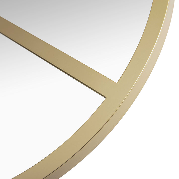 Varaluz Lighting 4DMI0118 Modern Paz Mirror Gold