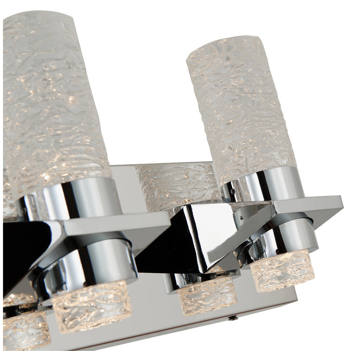 Abra Krypton 20073WV-CH Bath Vanity Light 19 in. wide - Chrome