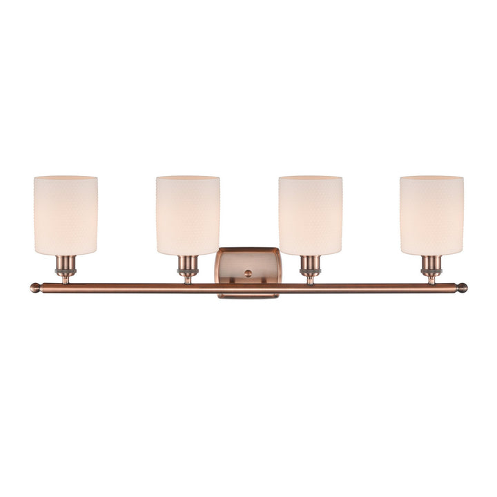 Innovations Ballston 516-4W-AC-G111-LED Bath Vanity Light 36 in. wide - Antique Copper