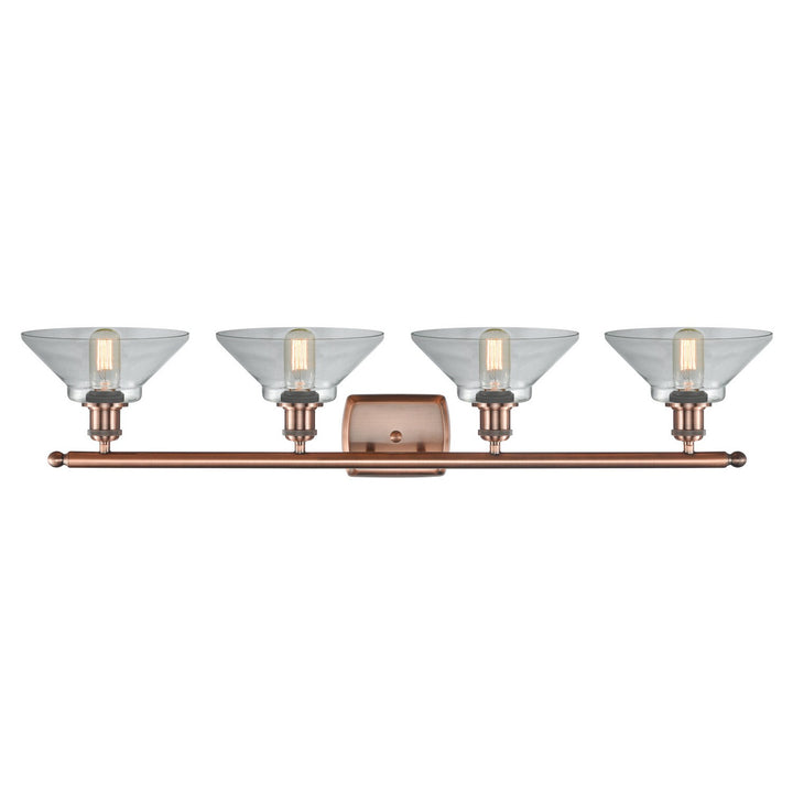 Innovations Ballston 516-4W-AC-G132 Bath Vanity Light 36 in. wide - Antique Copper