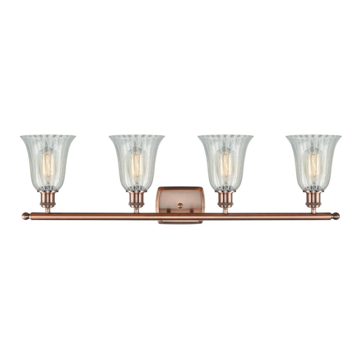 Innovations Ballston 516-4W-AC-G2811-LED Bath Vanity Light 36 in. wide - Antique Copper
