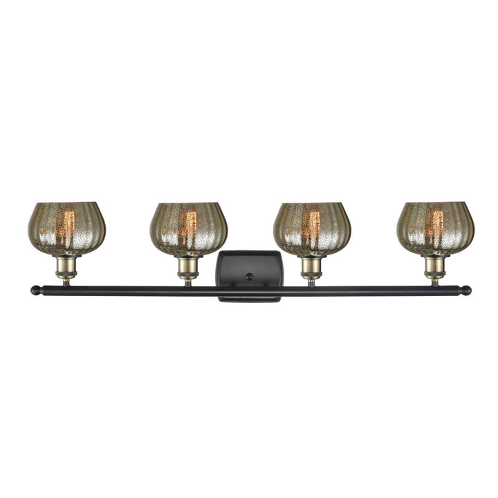 Innovations Ballston 516-4W-BAB-G96 Bath Vanity Light 36 in. wide - Black Antique Brass