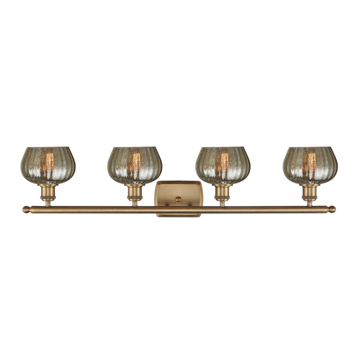 Innovations Ballston 516-4W-BB-G96-LED Bath Vanity Light 36 in. wide - Brushed Brass