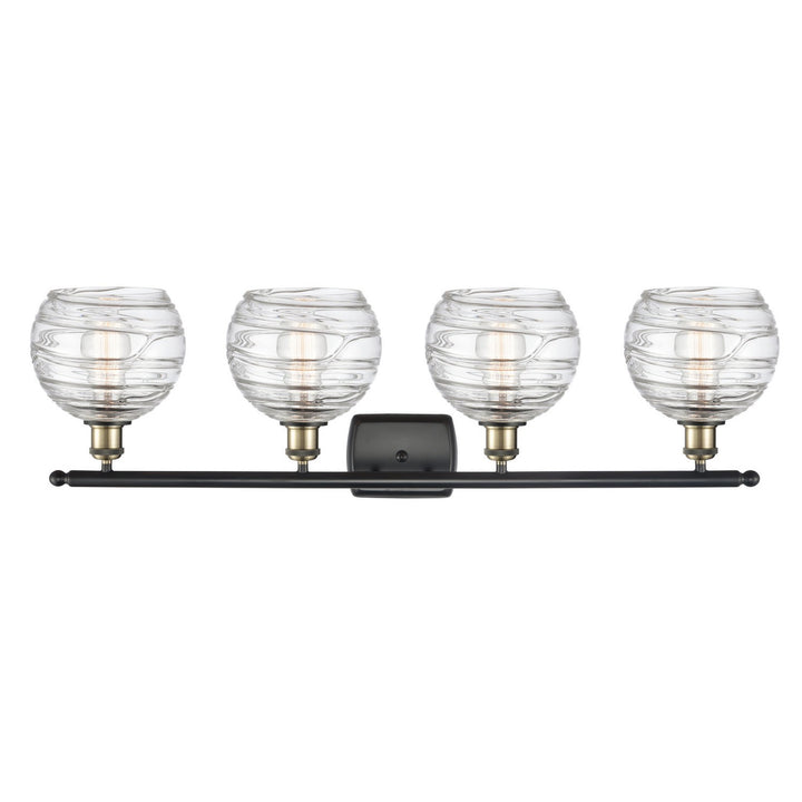 Innovations Ballston 516-4W-BAB-G1213-8 Bath Vanity Light 36 in. wide - Black Antique Brass