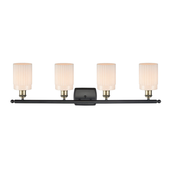 Innovations Ballston 516-4W-BAB-G341 Bath Vanity Light 36 in. wide - Black Antique Brass